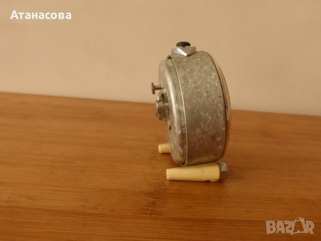 Будилник Слава с 2 крачета часовник, снимка 3 - Антикварни и старинни предмети - 43051530