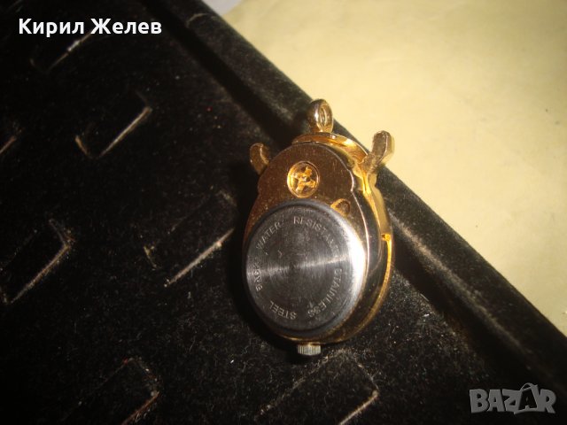 ПОЗЛАТЕНА БРОНЗОВА КАЛИНКА - ЧАСОВНИК АРТ МЕДАЛЬОН МНОГО КРАСИВ 21911, снимка 4 - Дамски - 32776885