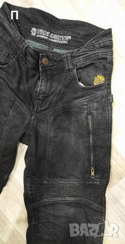 Мото дънки мъжки Trilobite с кевлар и протектори, снимка 6 - Дънки - 52670480