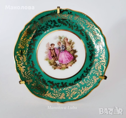 Порцелан Limoges, снимка 2 - Други ценни предмети - 52058887