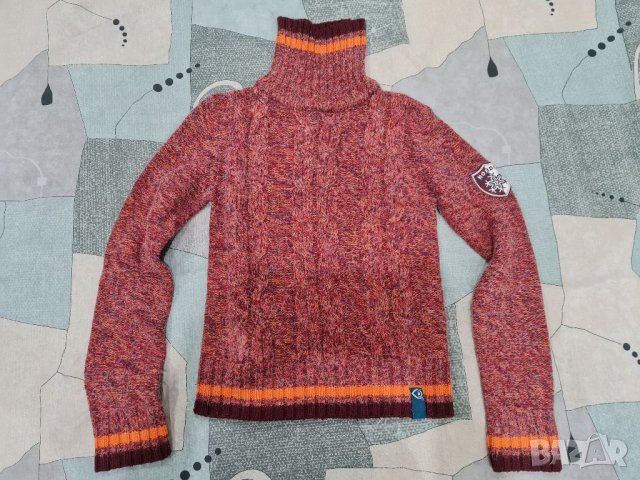 Цветен пуловер , снимка 4 - Блузи с дълъг ръкав и пуловери - 32551301
