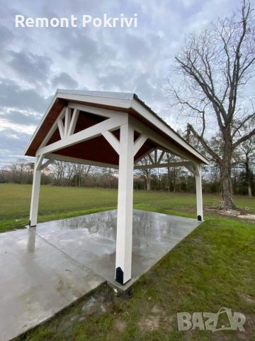 Навеси от дърво, снимка 4 - Дърводелски услуги - 37332782