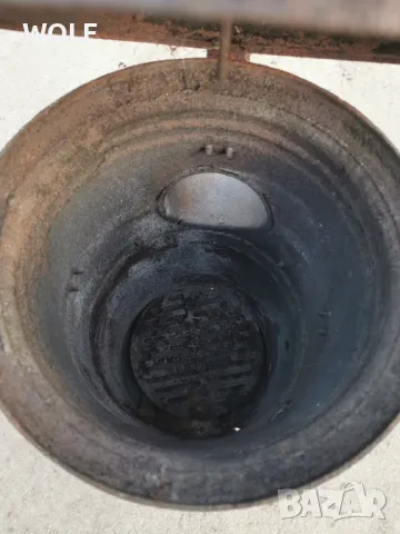 Антикварна чугунена печка с орнаменти, снимка 8 - Антикварни и старинни предмети - 48721039