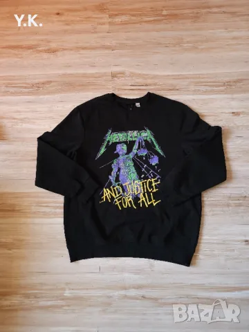 Оригинална мъжка блуза H&M x Metallica ...And Justice for All
