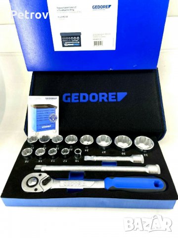 GEDORE - 1/2" PROFI Гедория !! Mобилна !! C- Профил вложки 10 - 32 mm !! ЧИСТО НОВА !!!  GERMANY !!!, снимка 8 - Гедорета - 32998620