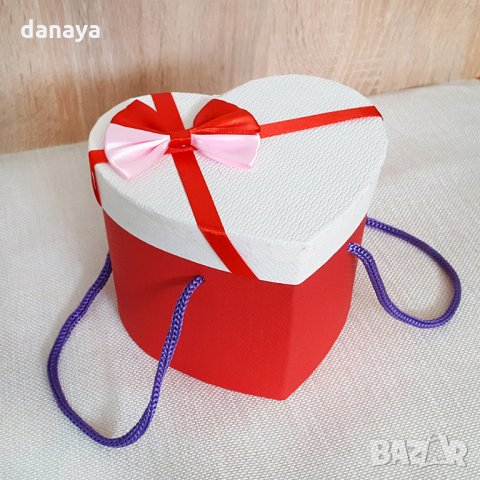 1374 Комплект керамична чаша с плюшено мече в кутия сърце, снимка 5 - Други - 35660145