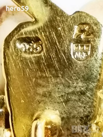 RRR Златен награден знак/Германия 1933-38 година/брошка,пръстен, снимка 3 - Антикварни и старинни предмети - 26652387