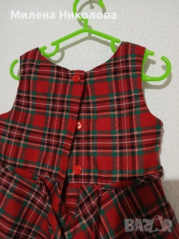 Рокля каре 3г, снимка 5 - Детски рокли и поли - 51775557