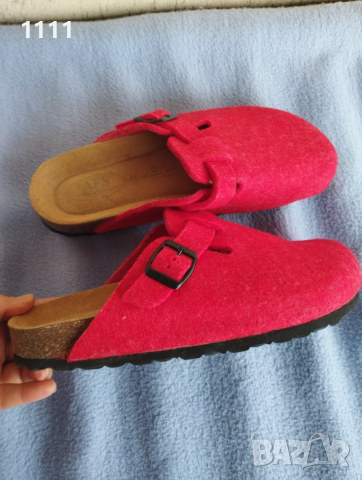 Немски чехли-кожа и вълна., снимка 5 - Пантофи - 48254368