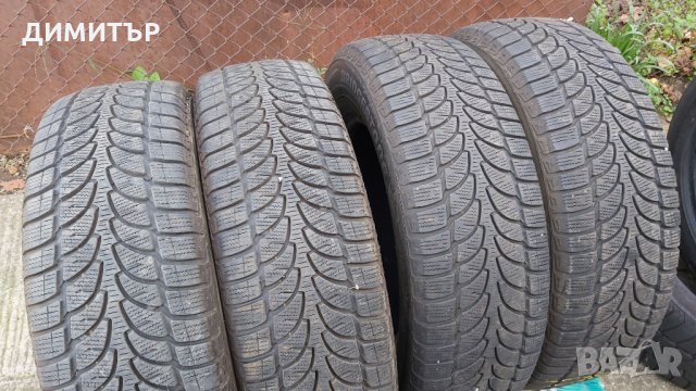 4бр. ЗИМНИ гуми BRIDGESTONE 215 70 16 DOT 3515, снимка 1 - Гуми и джанти - 27374499