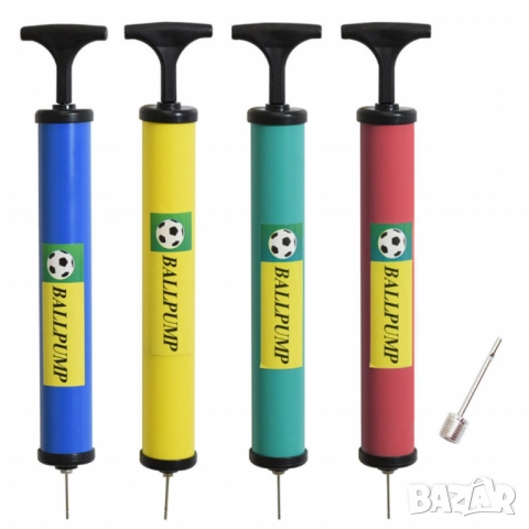 Преносима ръчна помпа за топки в различни цветове, снимка 2 - Други - 52054273