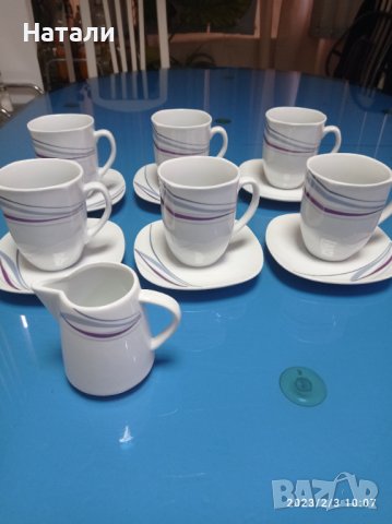 чаши за чай немски порцелан Wan Well 7910