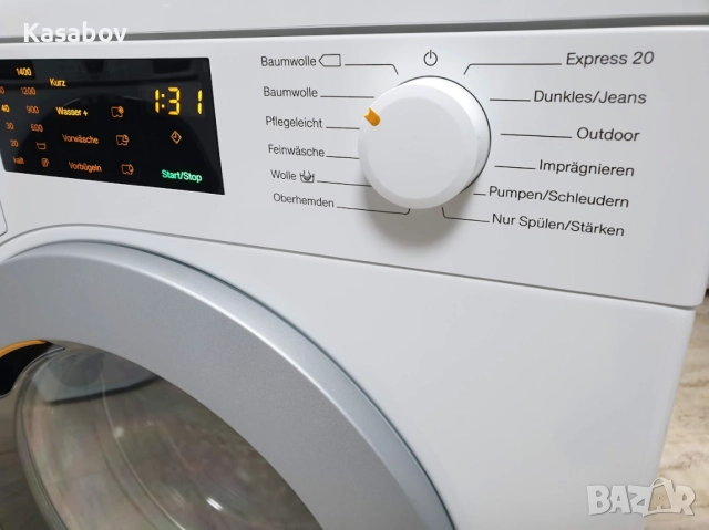 Miele W1 Serie 120 Classic Пералня Миеле 12м Гаранция, снимка 3 - Перални - 51980144