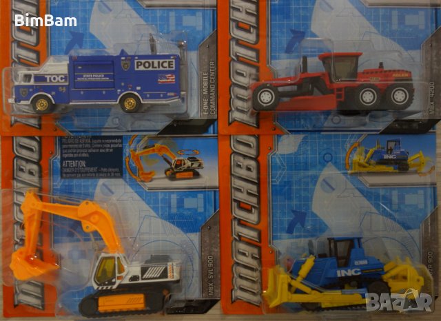 Оригинални превозни средства, багери, косачки, сеялки, комбайни , колички Matchbox, снимка 3 - Коли, камиони, мотори, писти - 37832157