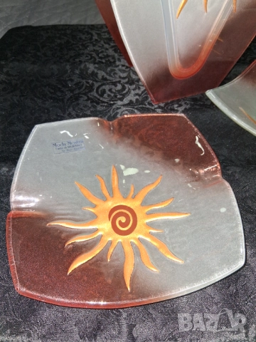 Moda Mostra Murano Mario Bizzotti 1970г. комплект, снимка 4 - Антикварни и старинни предмети - 51815316