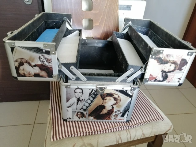 Алуминиев куфар за козметика, маникюри, снимка 6 - Продукти за маникюр - 51158575