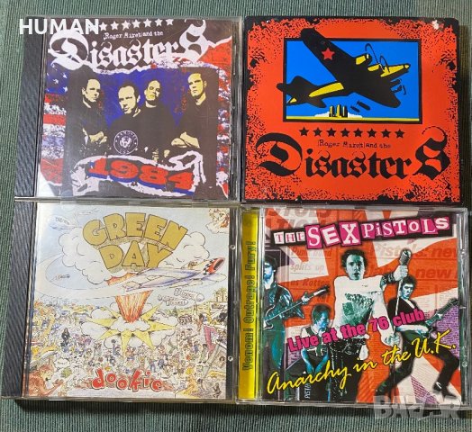 Disasters,Green Day,Sex Pistols , снимка 1 - CD дискове - 36249539