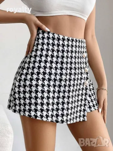 Дамска пола-панталон пепит, снимка 3 - Други - 50266612