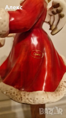 Голям порцеланов Коледен ангел– Goebel, снимка 4 - Колекции - 43454102