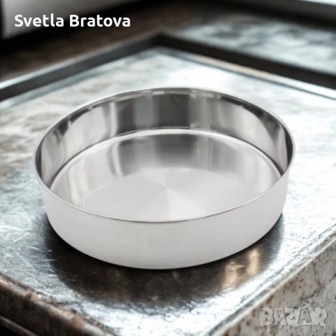 Кръгли тави за печене Rosberg  – Емайлирани