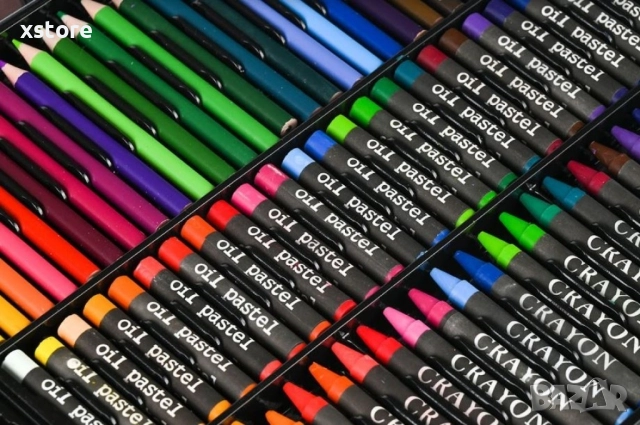 Комплект за рисуване от 150 части, снимка 5 - Рисуване и оцветяване - 52796417