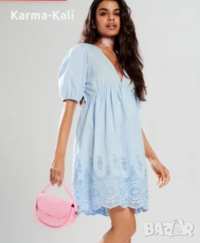 рокличка в син цвят, снимка 3 - Рокли - 50142318