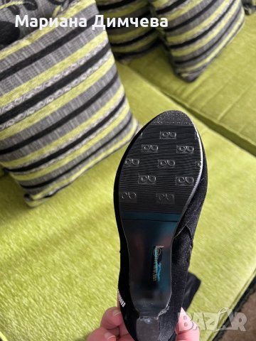 НОВИ!!!Дамски ботуши със Сваровски орнаменти, снимка 9 - Дамски ботуши - 43405701