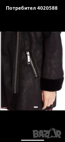 Велурено палто Pepe Jeans, снимка 2 - Якета - 48510433