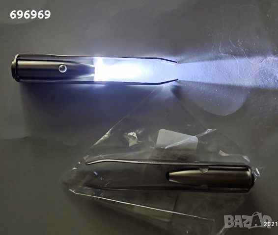 Пинсета за премахване на космите от вежди с LED светлина и батерия, снимка 2 - Козметика за лице - 35090758