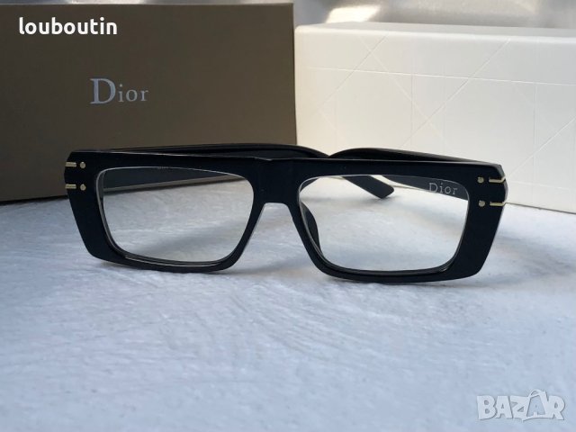 Dior 2023 дамски слънчеви очила правоъгълни маска прозрачни , снимка 7 - Слънчеви и диоптрични очила - 40646081