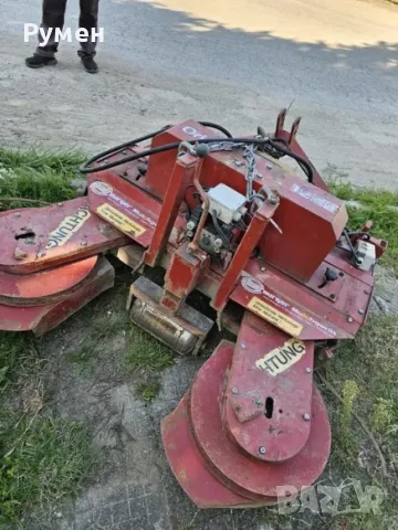 Откланяща се немска косачка мулчер, снимка 6 - Селскостопанска техника - 49865694