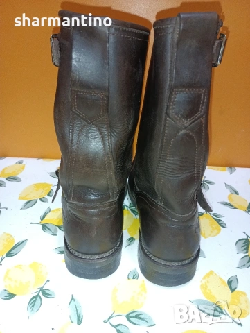 Каубойски кожени ботуши N 38, снимка 4 - Дамски боти - 53356813