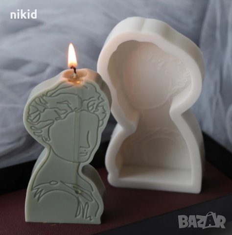 портрет стил versace Версаче силиконов молд форма калъп шоколад фондан свещ гипс