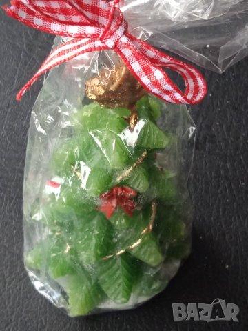 Коледна свещ елха, снимка 4 - Декорация за дома - 43120242