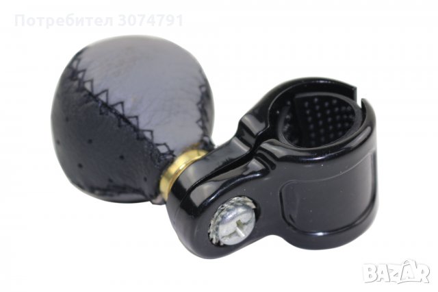 Въртяща Кожена Топка за Волан за Камион, Автобус, Ван, Бус, Автомобил, снимка 2 - Аксесоари и консумативи - 32926498