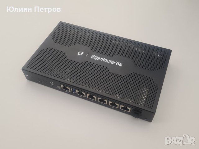 Ubiquiti Networks EdgeRouter 6P кабелен рутер, снимка 1 - Рутери - 44086738