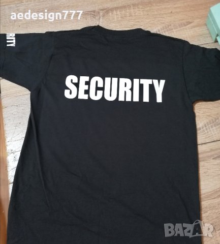 Тениски "SECURITY" , снимка 2 - Тениски - 43392528