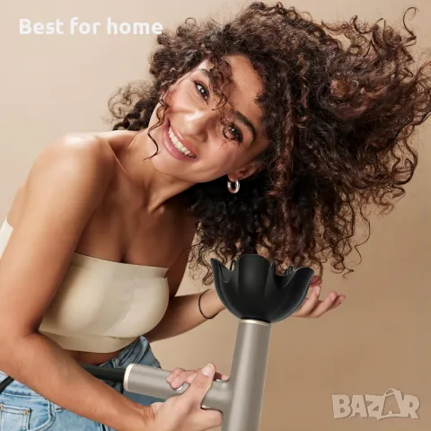 Високоскоростен иновативен сешоар YAPOY 110 000 оборота в минута, снимка 4 - Сешоари - 50158388