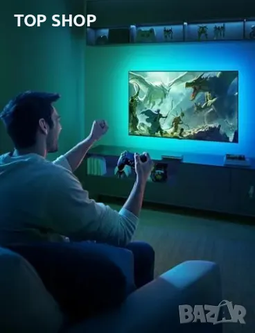Ново Govee HDMI 2.1 Sync Box и RGB LED лента за 55-65" TV, 8K 60Hz, снимка 6 - Лед осветление - 49217096