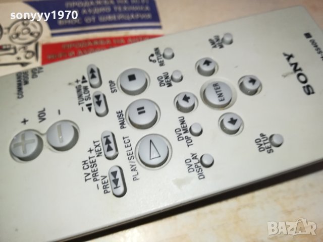 SONY AUDIO REMOTE 2812231033, снимка 9 - Ресийвъри, усилватели, смесителни пултове - 43568288