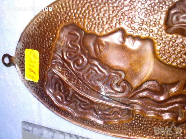 ДАМА с РОЗИ Изящна Стара МЕДНА ГРАВЮРА ПАНО Кована МЕД Ръчна МАЙСТОРСКА ХУДОЖЕСТВЕНА ИЗРАБОТКА 41557, снимка 11 - Пана - 43651104