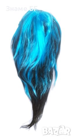 Перука дълга коса разноцветни ПРОМО ЦЕНА , снимка 3 - Аксесоари за коса - 43094816