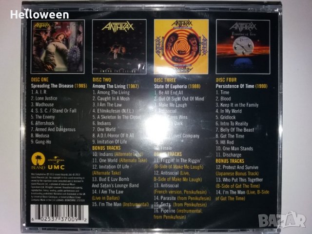 Оригинални Dio,Metallica,Anthrax,Kiss,Rush,Guns n Roses , снимка 8 - CD дискове - 39009334