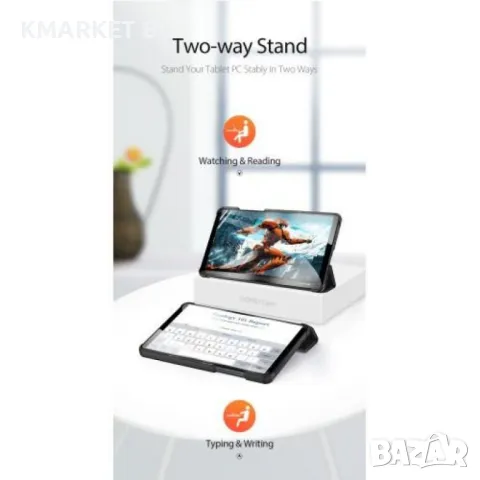 Xiaomi Redmi Pad SE 4G 8.7 инча DUX DUCIS Кожен Калъф и Протектор, снимка 12 - Калъфи, кейсове - 48278017