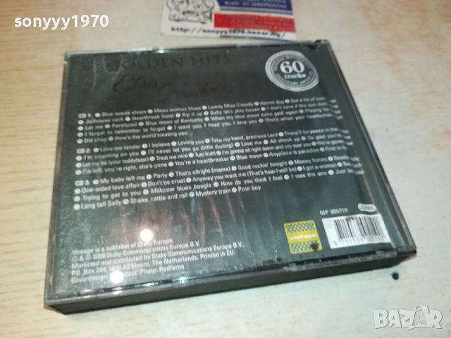 ELVIS PRESLEY X3CD GOLDEN HITS 2801241027, снимка 7 - Грамофонни плочи - 44011145