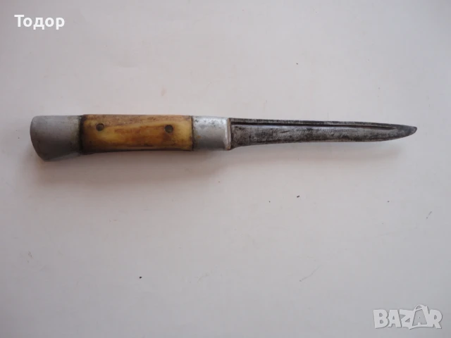 Овчарски  нож рогови чирени , снимка 8 - Ножове - 50470701