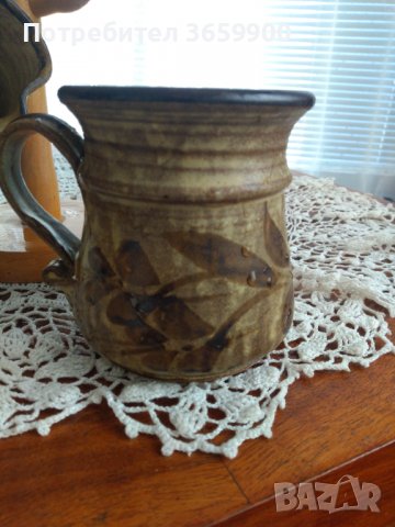 Две чаши за кафе и каничка за мляко, снимка 4 - Чаши - 40110153