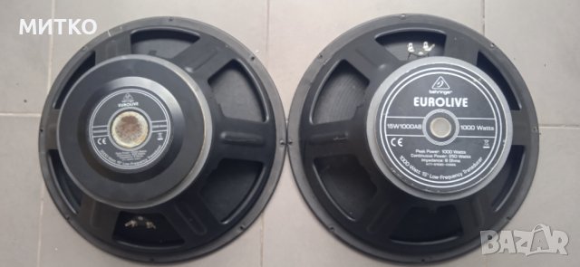 Behringer 15" инча говорители , снимка 1 - Тонколони - 43525837