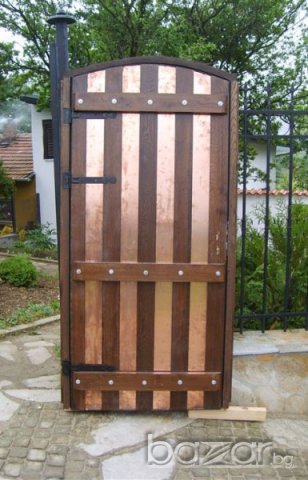 Дървени порти от масив в Дограми в гр. София - ID21045302 | Bazar.bg
