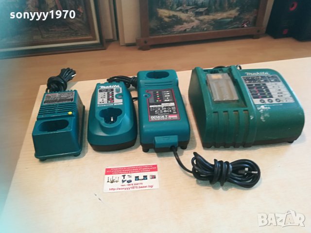 makita-зарядни 200ЛВ ЗА 1БР 0705210912, снимка 2 - Винтоверти - 32786846